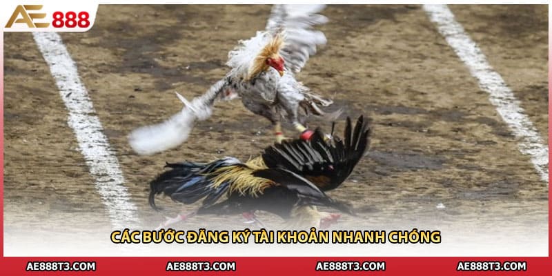 Các bước đăng ký tài khoản nhanh chóng