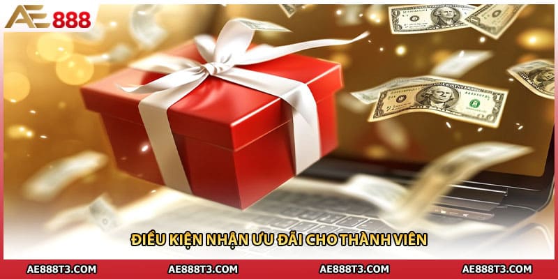 Điều kiện nhận ưu đãi cho thành viên